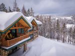 Perched on a slope overlooking Whitefish Mountain Resort, Ridge Top Lodge offering spectacular mountain views.